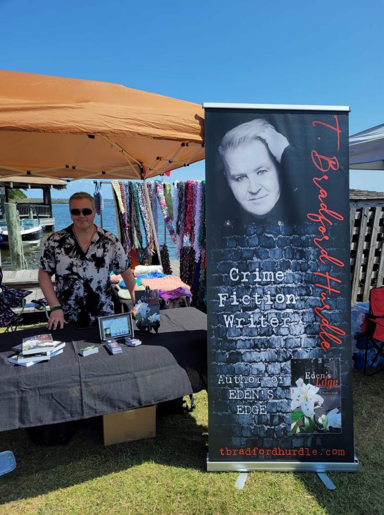 Tommy at the vendor booth